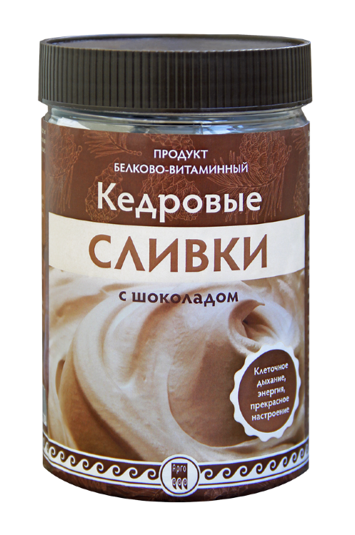 Продукт белково-витаминный «Кедровые сливки с шоколадом»